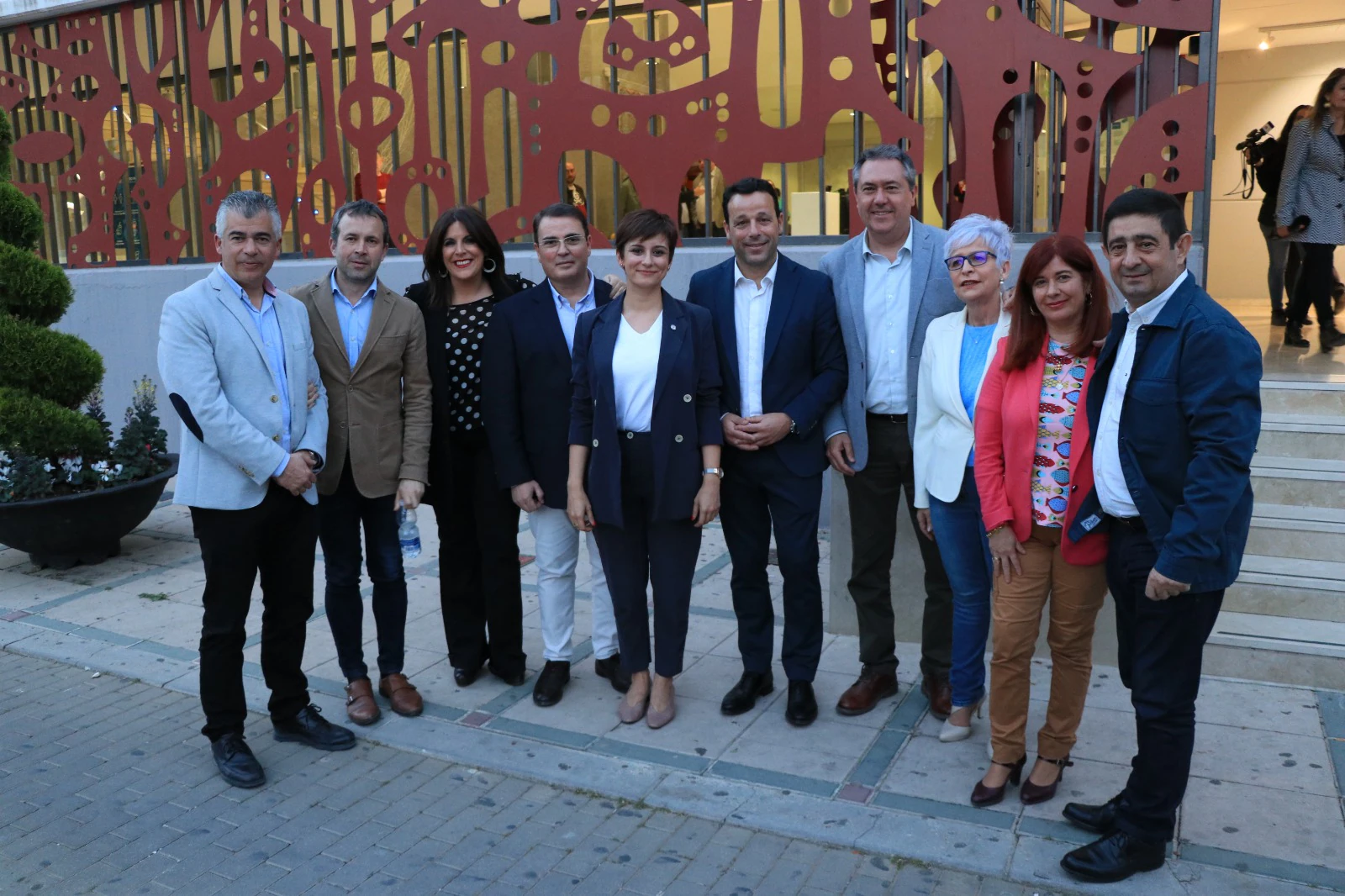 Isabel Rodríguez dice en Andújar que los alcaldes y alcaldesas «son la mejor tarjeta de presentación del PSOE»
