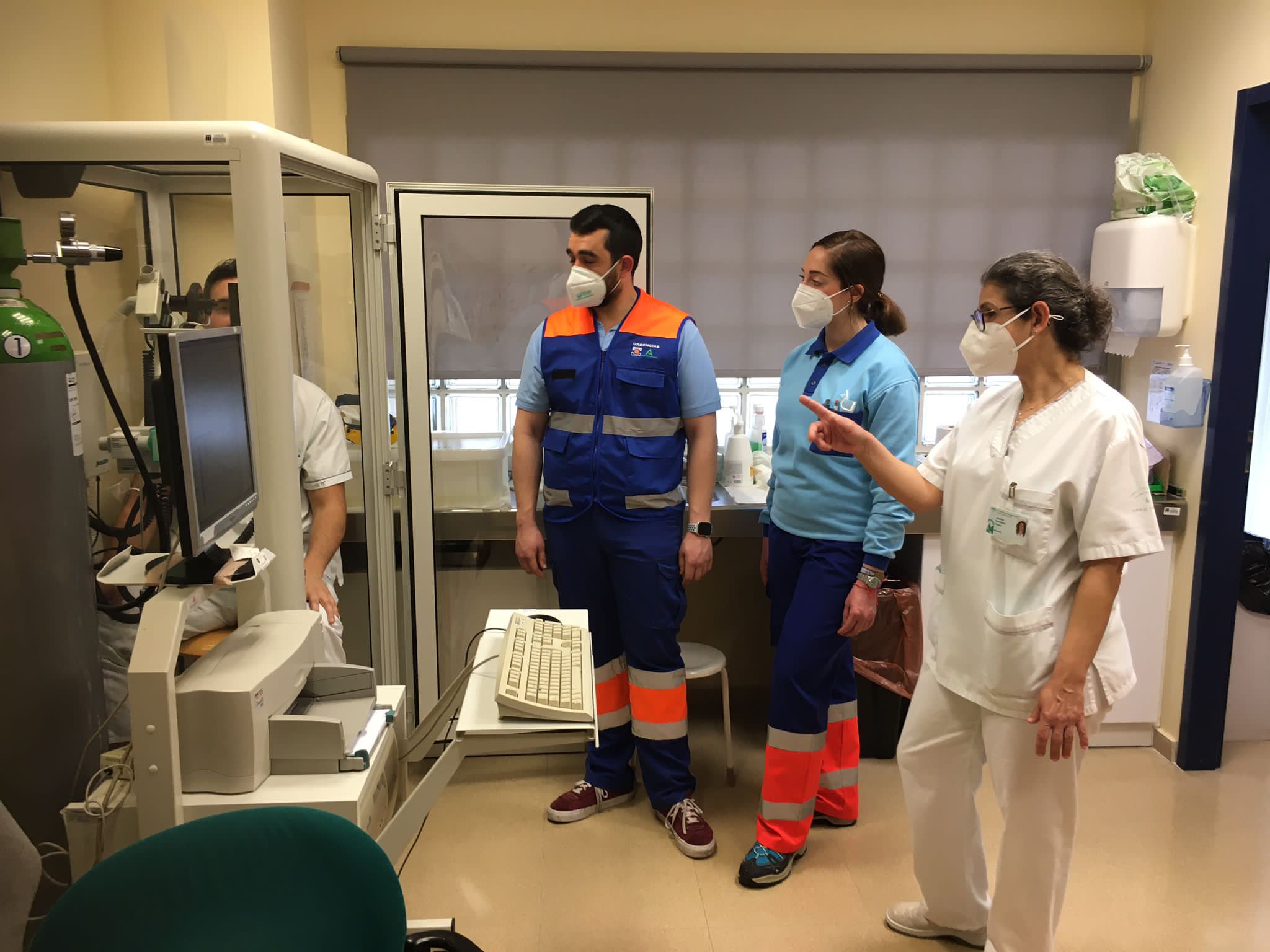 El Hospital de Andújar forma a enfermeros enla realización de espirometrías