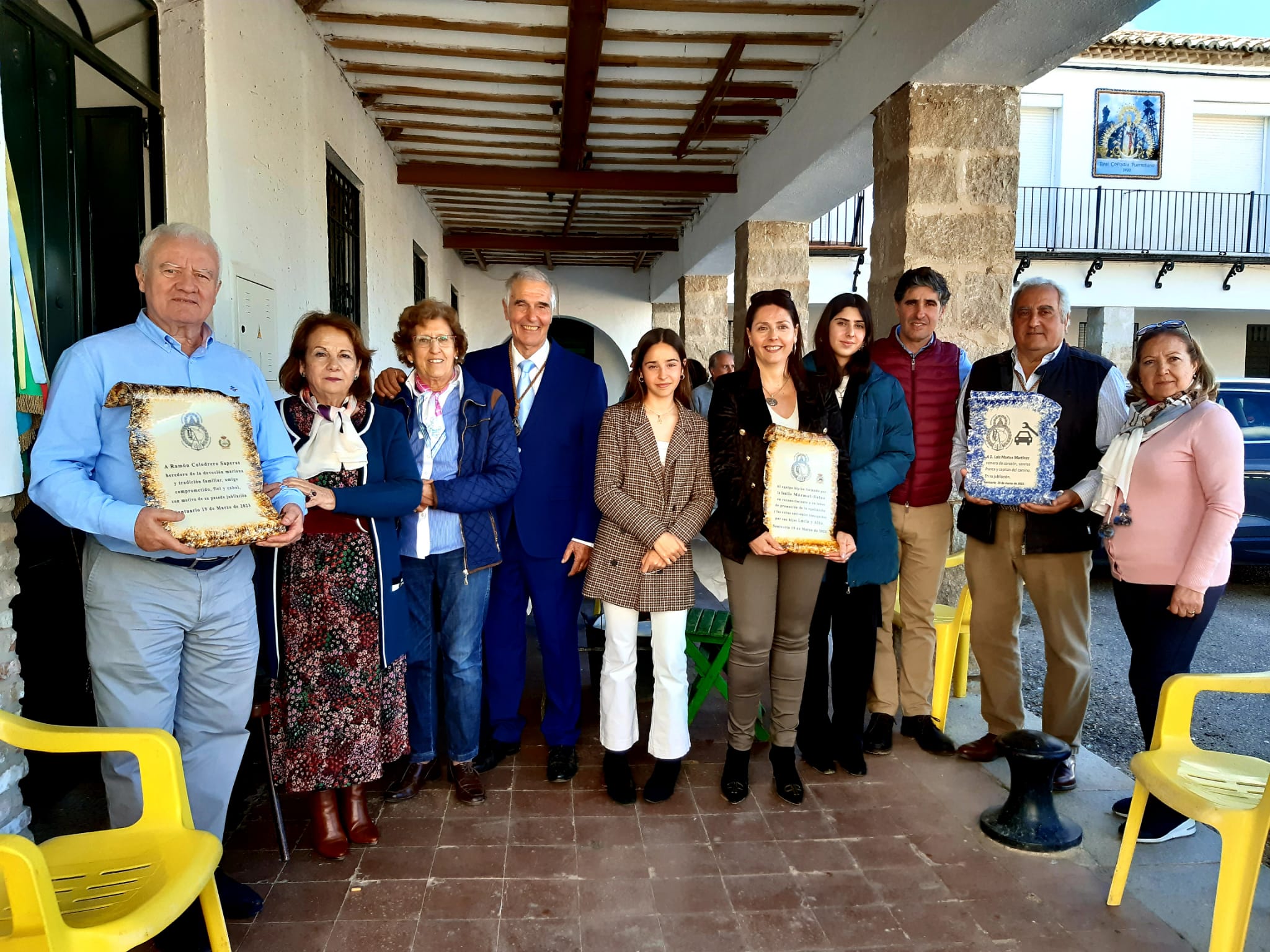La asociación cultural-ecuestre La Garrocha de Sierra Morena celebra su comida-homenaje de convivencia
