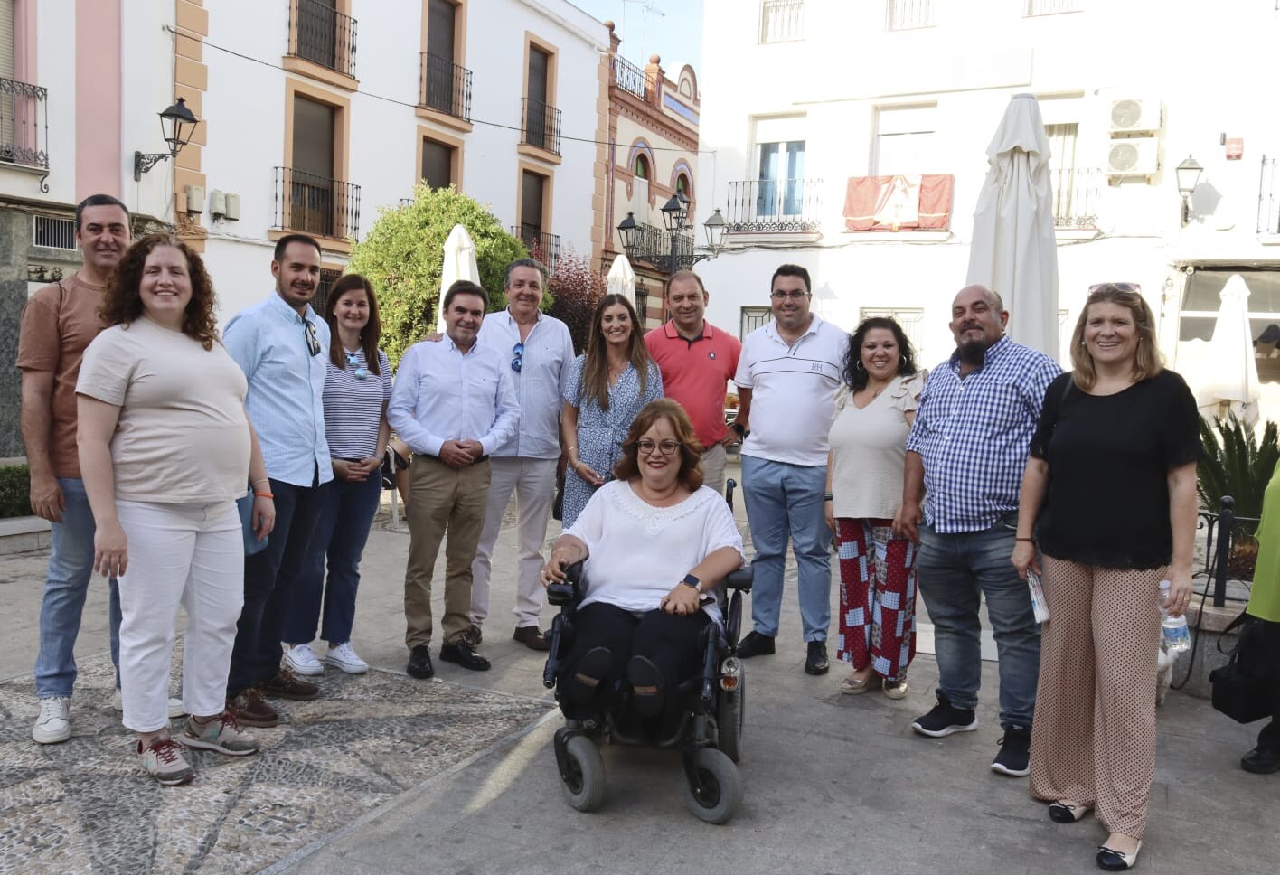 Ciudadanos se compromete en Marmolejo a atender las «brechas de desigualdad» a las que se enfrentan las familias con hijos discapacitados