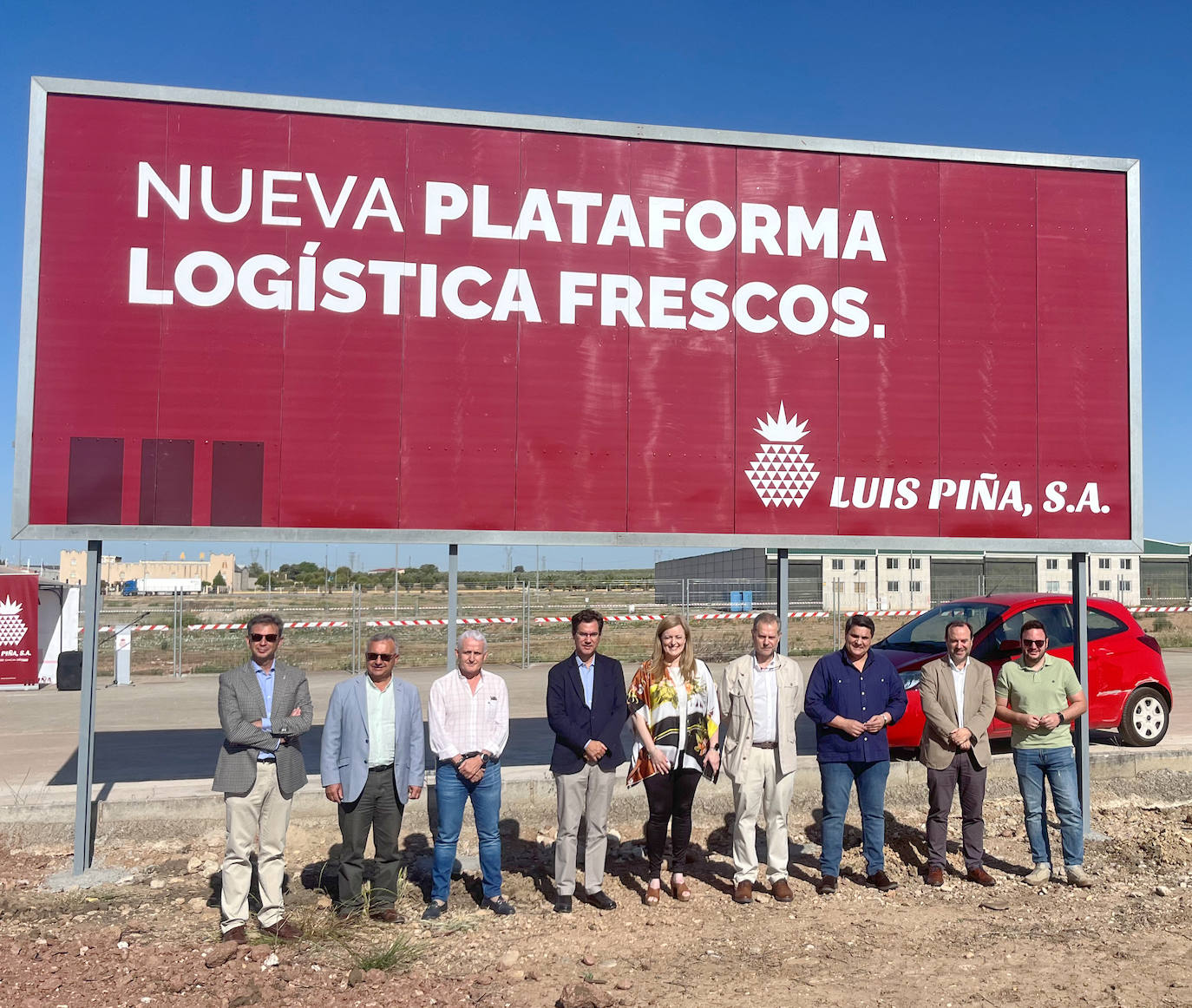 La empresa LUIS PIÑA, S.A. anuncia el inicio de la construcción de la nueva plataforma de distribución de productos frescos en Marmolejo