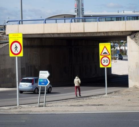 La conexión peatonal del PTS con Armilla no estará lista antes de 2019