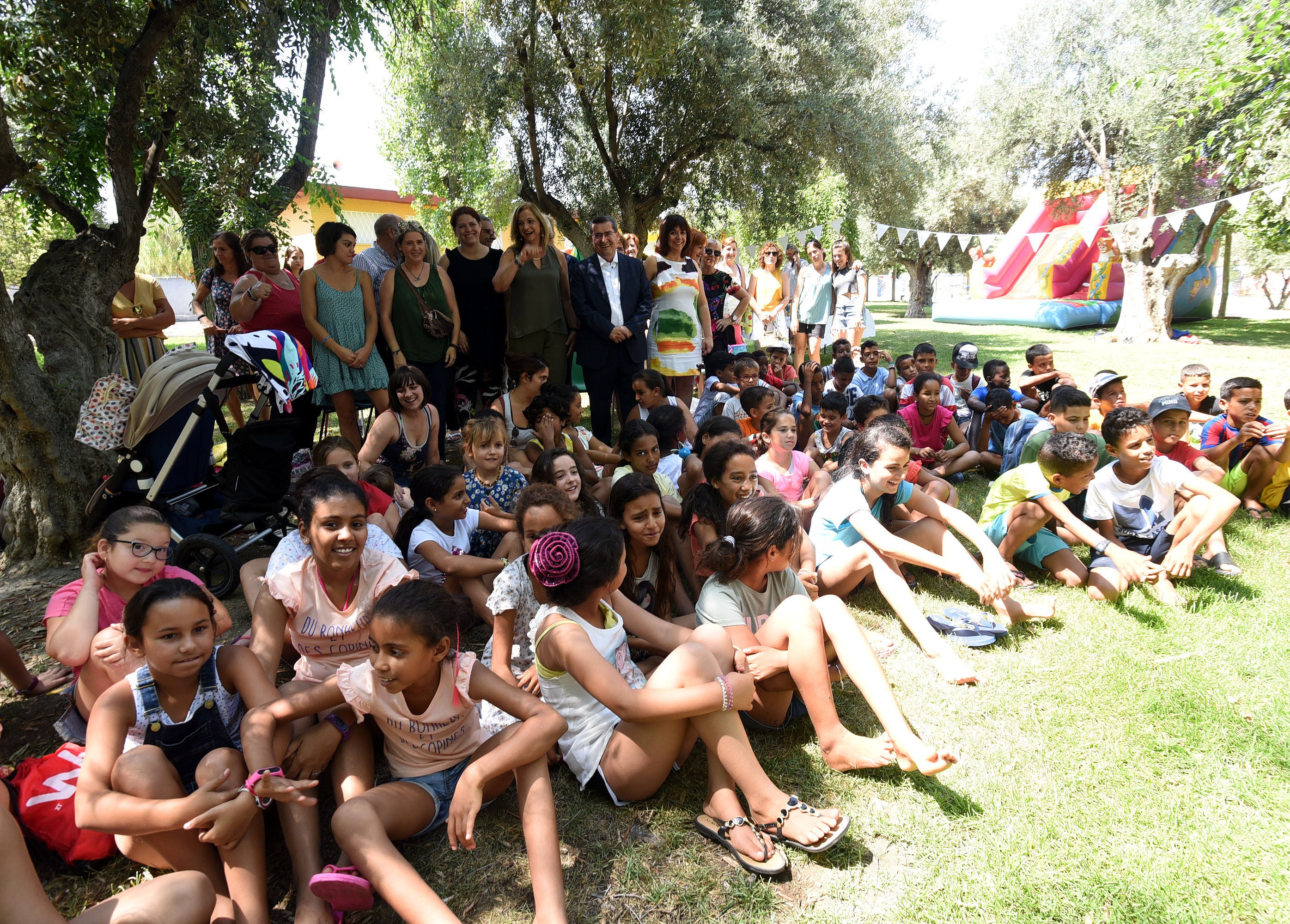 Armilla recibe a más de 100 menores saharauis que pasarán el verano en Granada