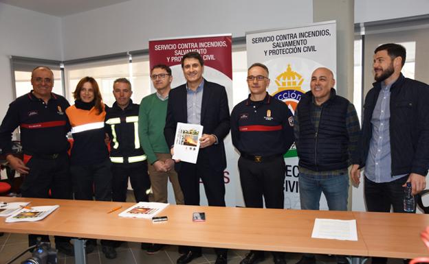 Los bomberos de Baza incrementaron su actividad un 12% durante el año pasado