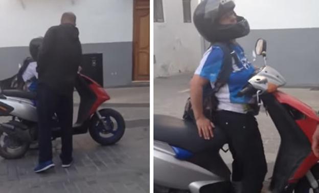 La mujer de Baza que conducía ebria un ciclomotor acabó en el hospital y denunciada