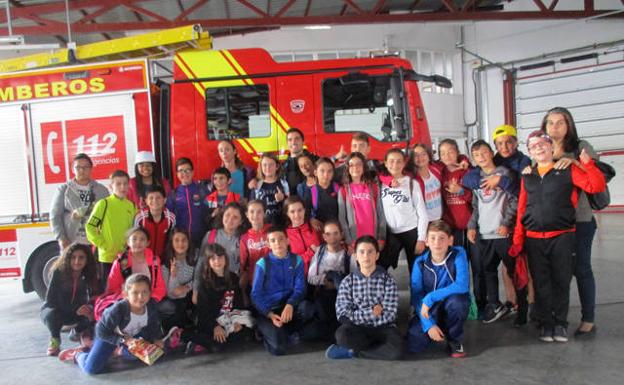1.200 personas han visitado el Parque de Bomberos durante el curso escolar