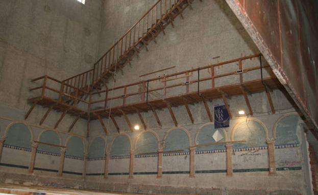 El replanteo de las obras marca el inicio de la rehabilitación de Teatro Dengra