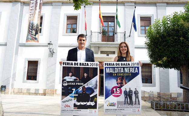 Baza recupera los conciertos de feria con Maldita Nerea y Ayax y Prok y Foyone