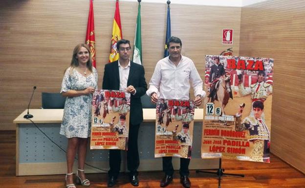 Fermín Bohórquez, Padilla y López Simón integran el cartel de la Feria del Baza