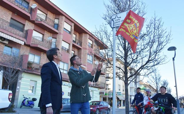 El ciclista olímpico David Valero profeta en su tierra