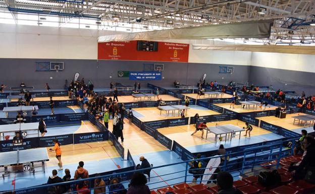 Baza acoge el Top Andaluz de Tenis de Mesa