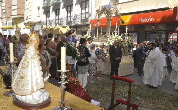 Las parroquias y cofradías de Baza celebran el Corpus Cristi