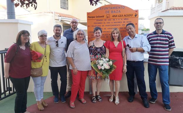 Dedican un parque infantil a Ana Gea Agudo