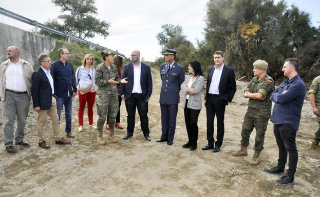 El puente militar sobre el Río de Baza podría estar instalado en diez días