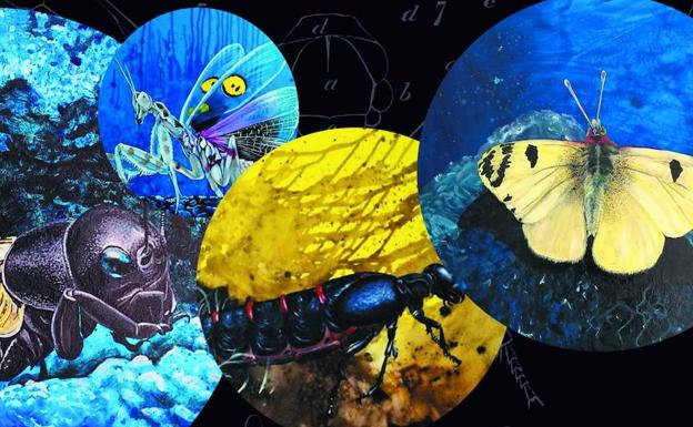 Nueva exposición en la Plaza de Abastos de Baza: seres perfectos y eternos, de la mano de Agustín Tello