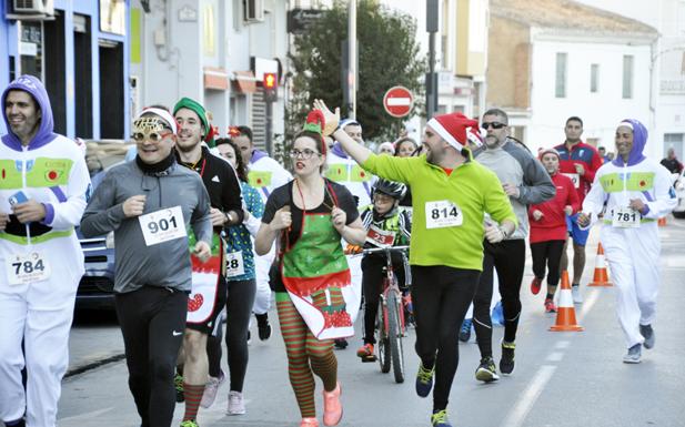 José Ramón Arredondo y Arantxa García, ganadores de la San Silvestre Bastetana