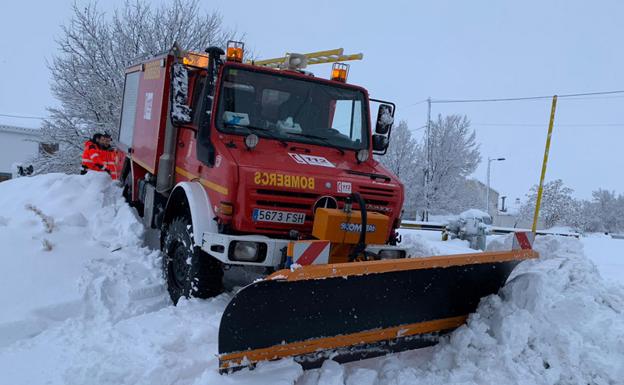 Baza recupera la normalidad tras la nevada