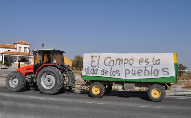 Baza apoya las reivindicaciones de los colectivos agrícolas