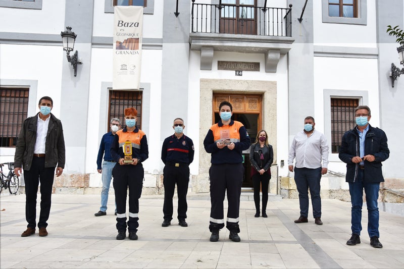 Reconocimiento a la Agrupación de Protección Civil de Baza