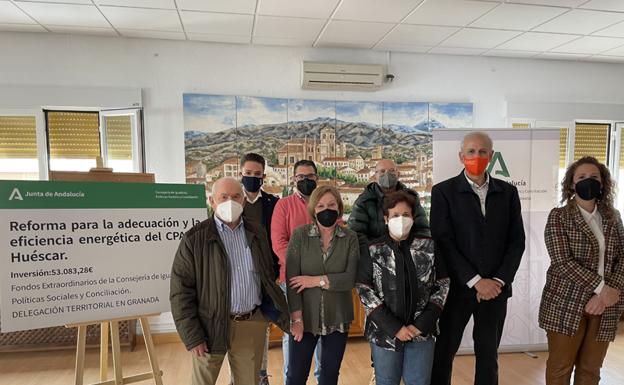 La Junta invierte 53.000 euros para mejorar el centro de participación activa de Huéscar