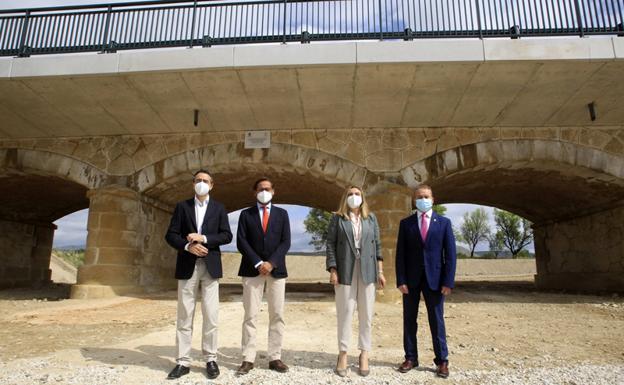 Entra en servicio el ensanche del puente de las Puertas de Caravaca en Puebla de Don Fadrique