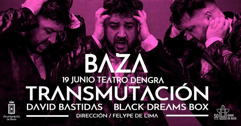 David Bastidas presenta hoy en Baza 'Trasmutación', su espectáculo más personal