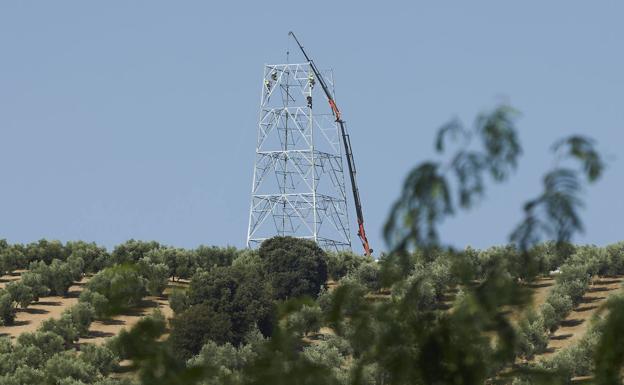 La línea eléctrica de 400 kv y la subestación de Baza estarán terminadas a mediados de 2022