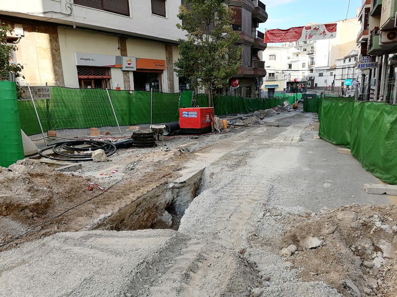 Las obras de la calle San Francisco entran en su recta final