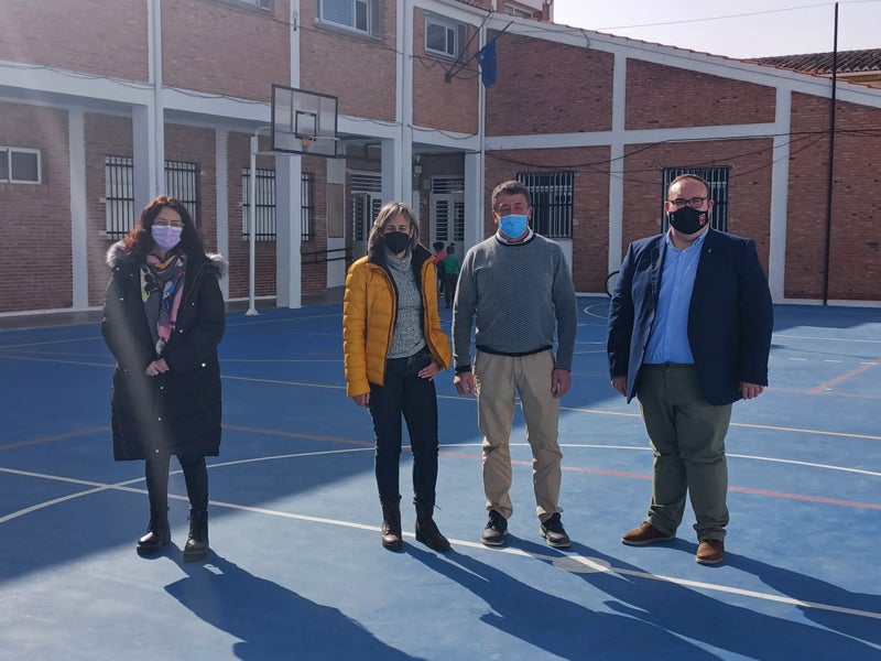 Diputación concluye las obras de la pista de tenis de Castilléjar