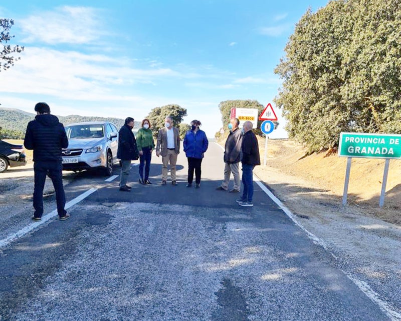 Diputación culmina el acondicionamiento de la carretera de GR-9109 de Cúllar a Oria