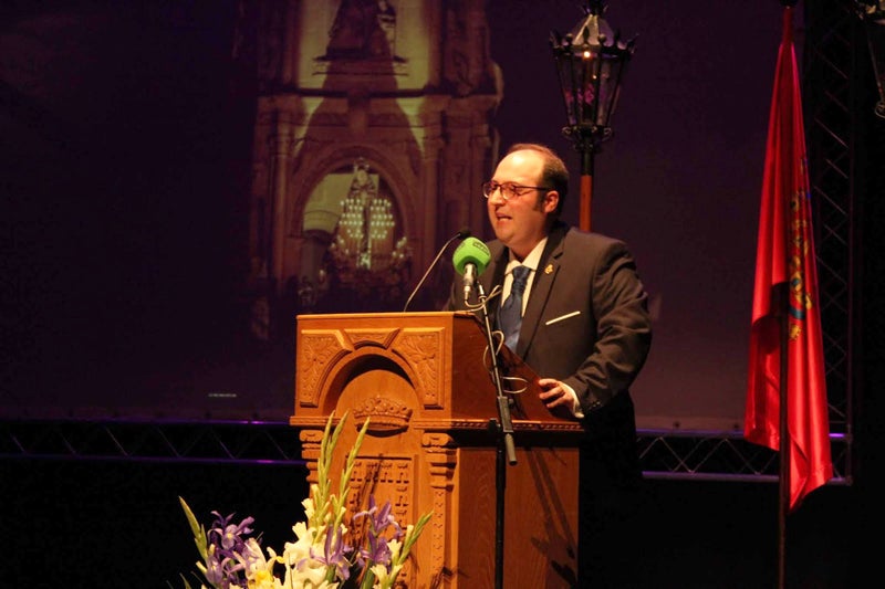 Juan Antonio Díaz pregonero de la Hermandad de la Santa Cruz