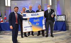 Baza recoge en Turín los distintivos como Ciudad Europea del Deporte 2022