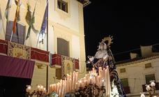 La Virgen de los Dolores, primera procesión de la Semana Santa de Huéscar
