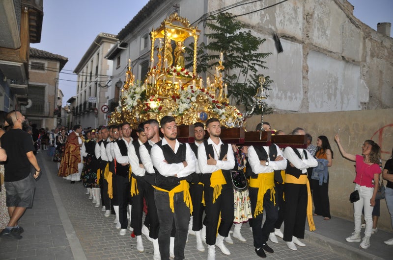 Los vecinos de Huéscar y La Puebla, entusiasmados con las Santas Patronas, Alodía y Nunilón