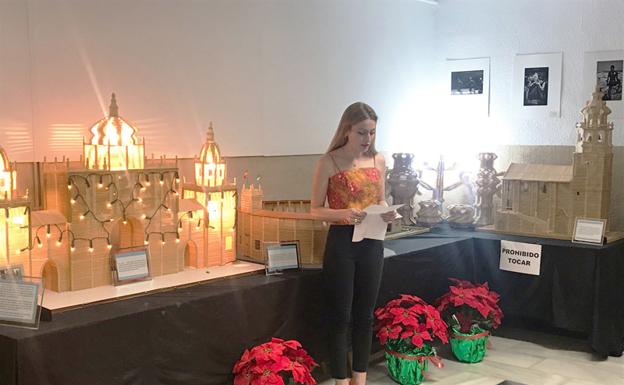 Exposición de maquetas de Manuel Ibarra Checa en la Casa de la Cultura