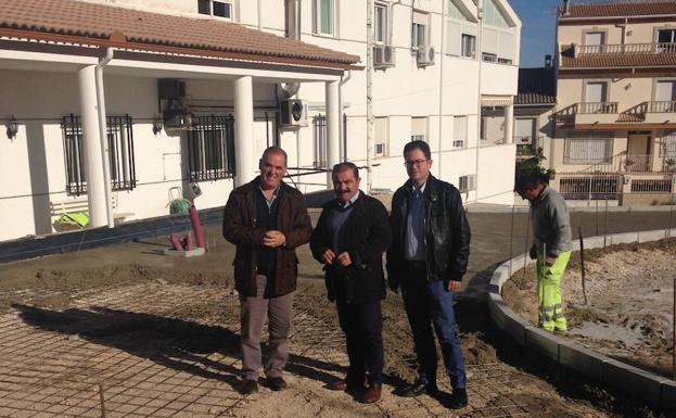 La Diputación financia la adecuación de la zona de entrada a Quesada por la carretera de Huesa