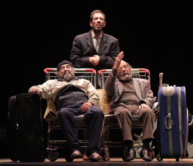 Un momento de la representación en el Teatro de la Merced en Cazorla. /J. L. GONZÁLEZ