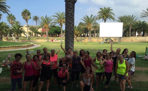 Días de verano a ritmo de Zumba