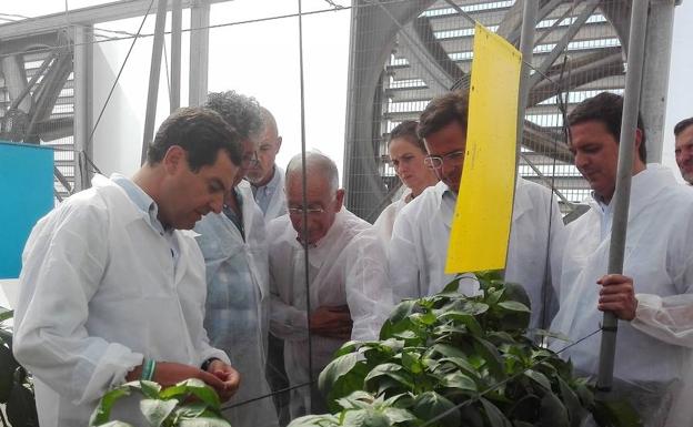 Moreno insiste en la necesidad de lograr un gran Pacto por el Agua en Andalucía