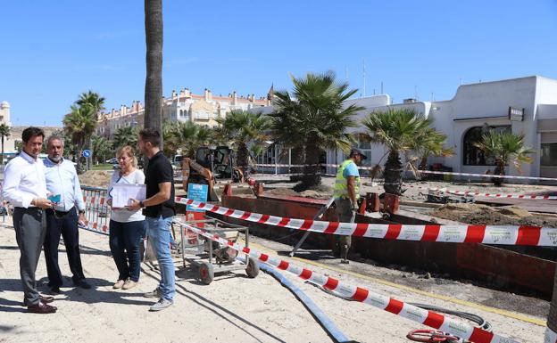 Se inicia la dotación de pluviales en la Batea y calle Faro del núcleo de Almerimar