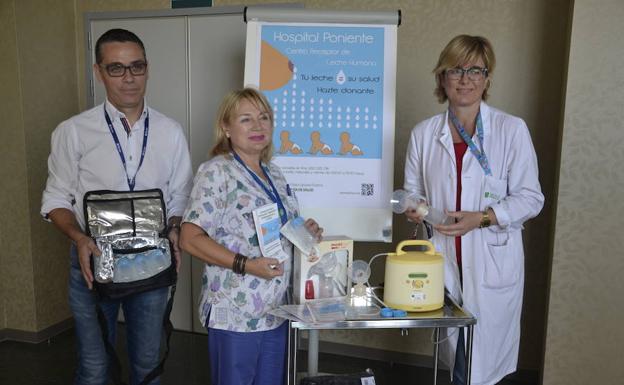 El Hospital de Poniente ya cuenta con cinco donantes en su Banco de Leche Humana