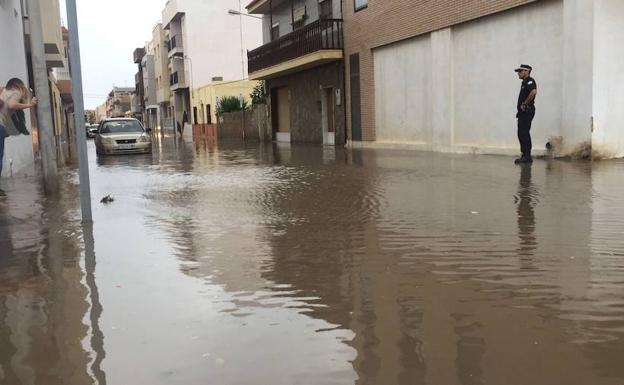 Balerma se lleva la peor parte tras el paso de la tormenta por El Ejido