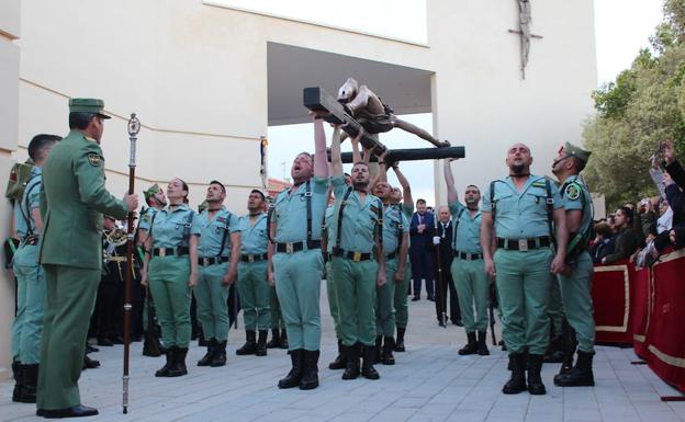 El Ejido vive un intenso Viernes Santo con varias procesiones y numerosos actos religiosos