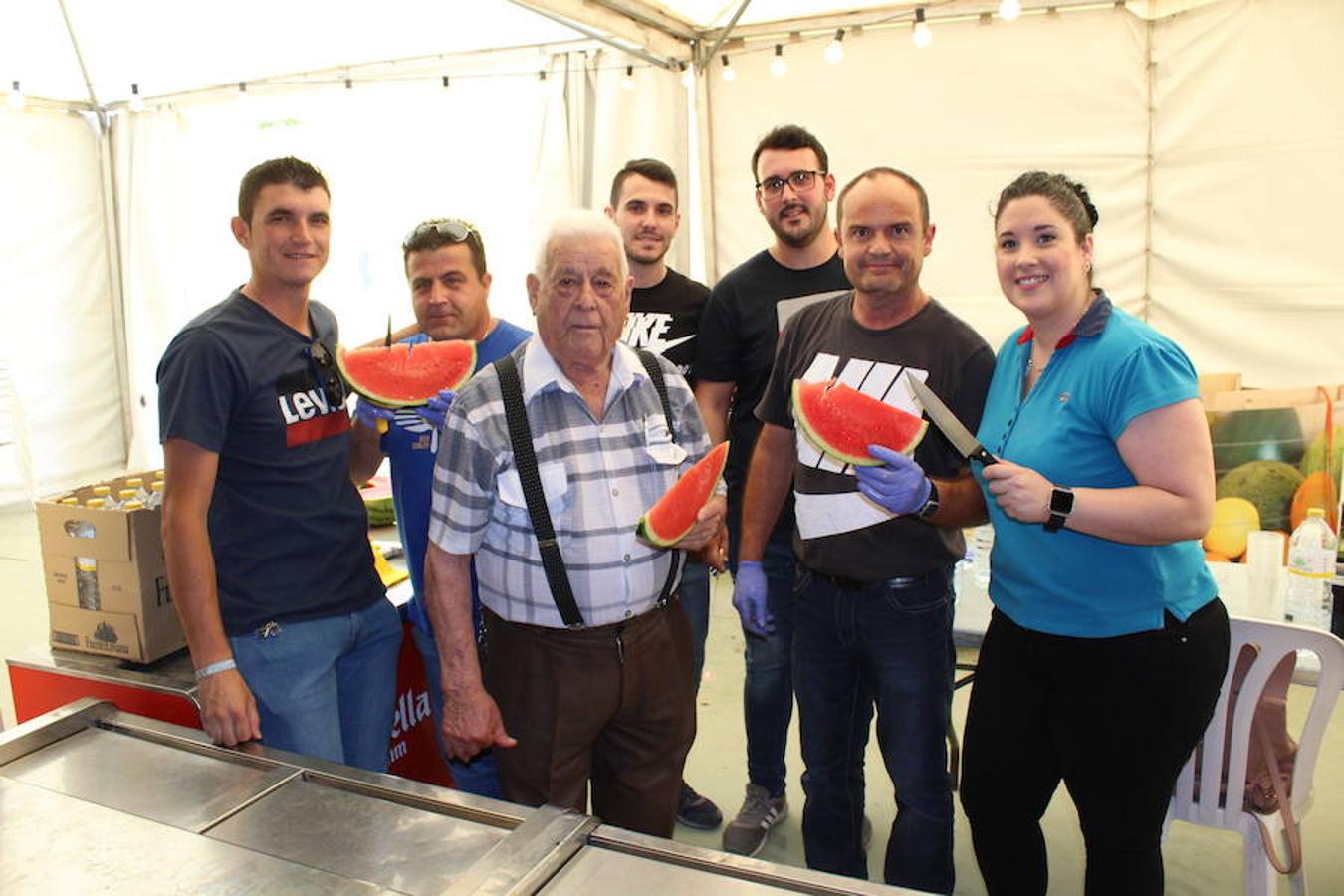 Santa María del Águila disfruta de su tradicional degustación de Huevos Fritos con Chorizo