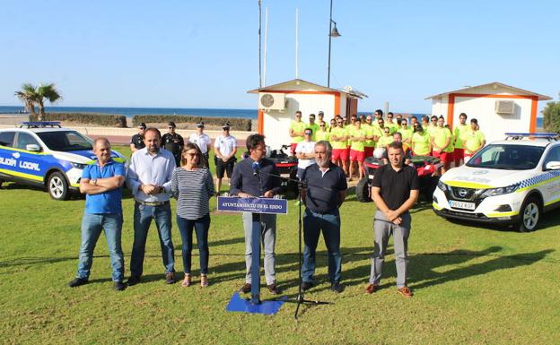Un centenar de efectivos se encargarán de velar por la seguridad en las playas durante el verano