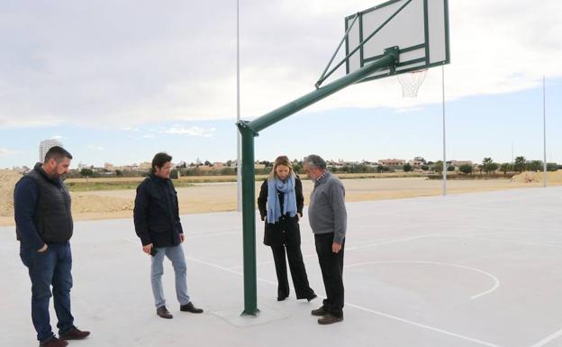 Las obras de la nueva pista de baloncesto en Balerma arrancarán en septiembre