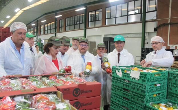 La Junta valora el trabajo de la cooperativa Camposol por «seguir avanzando para ganar en dimensión»
