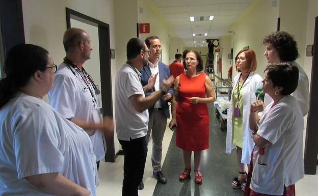 El Hospital de Poniente acomete obras de mejora en las plantas cuarta y quinta del área de Hospitalización
