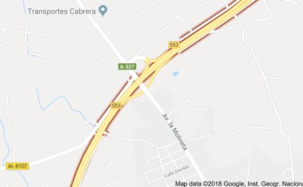 Siete heridos en un accidente en la A-7 en El Ejido