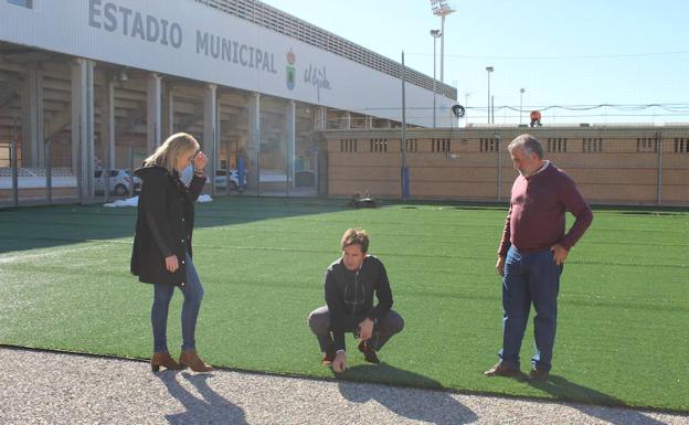 Las obras en cuatro pabellos deportivos del municipio arrancarán en unos días